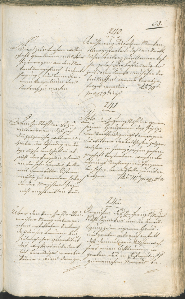 Civic Archives of Bozen-Bolzano - BOhisto Ratsprotokoll 1798 