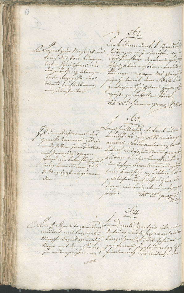 Civic Archives of Bozen-Bolzano - BOhisto Ratsprotokoll 1798 