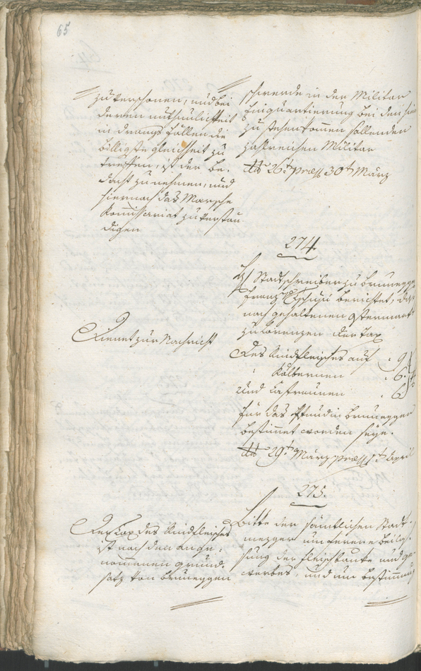 Civic Archives of Bozen-Bolzano - BOhisto Ratsprotokoll 1798 