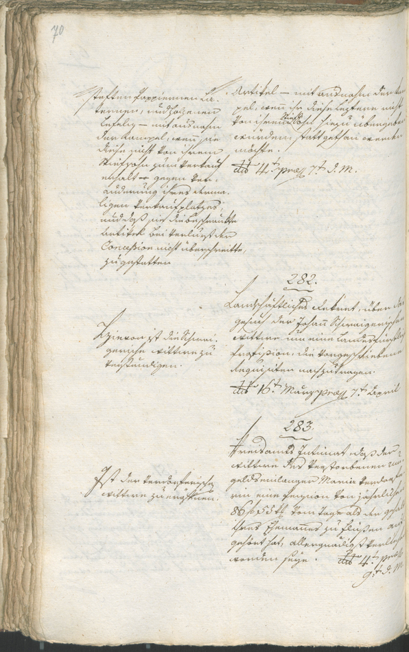 Civic Archives of Bozen-Bolzano - BOhisto Ratsprotokoll 1798 