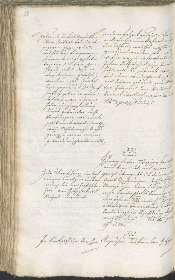 Civic Archives of Bozen-Bolzano - BOhisto Ratsprotokoll 1798 