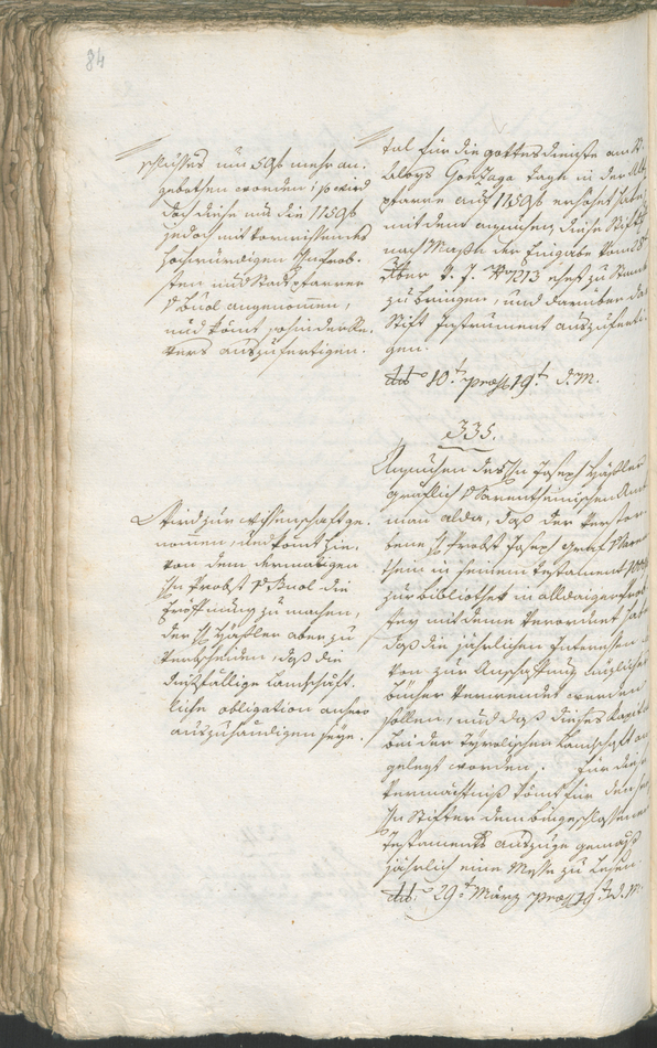 Civic Archives of Bozen-Bolzano - BOhisto Ratsprotokoll 1798 