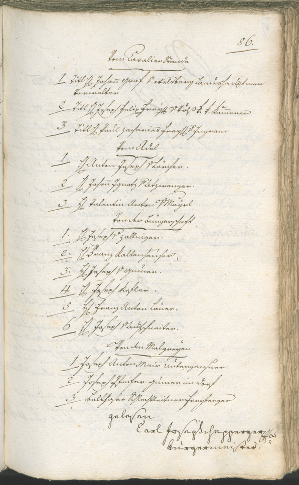 Civic Archives of Bozen-Bolzano - BOhisto Ratsprotokoll 1798 