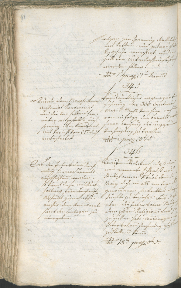 Civic Archives of Bozen-Bolzano - BOhisto Ratsprotokoll 1798 