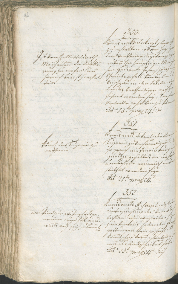 Civic Archives of Bozen-Bolzano - BOhisto Ratsprotokoll 1798 