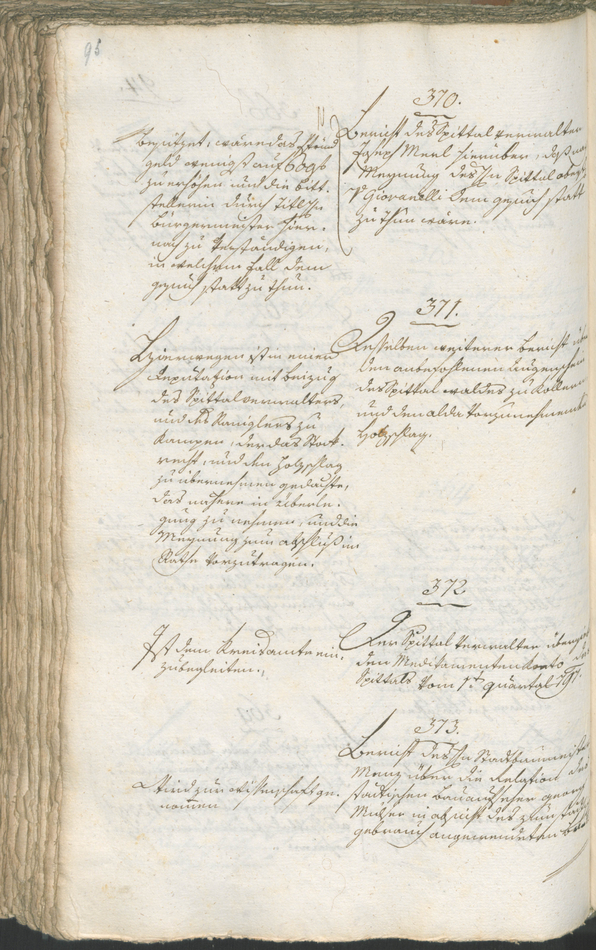 Civic Archives of Bozen-Bolzano - BOhisto Ratsprotokoll 1798 