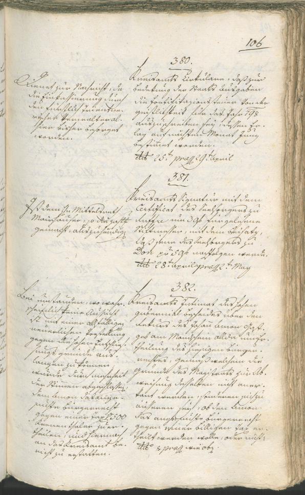 Civic Archives of Bozen-Bolzano - BOhisto Ratsprotokoll 1798 