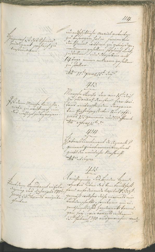 Civic Archives of Bozen-Bolzano - BOhisto Ratsprotokoll 1798 