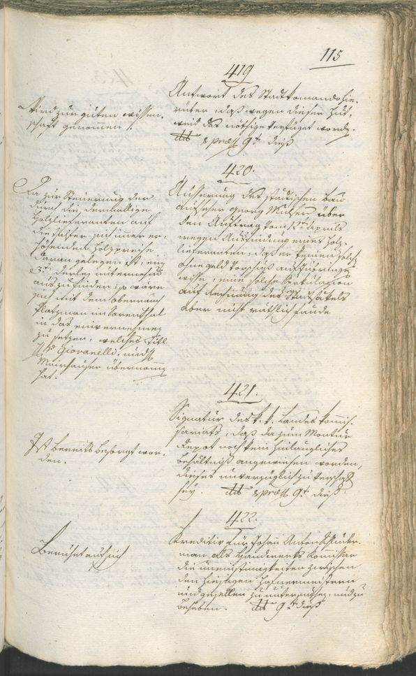 Civic Archives of Bozen-Bolzano - BOhisto Ratsprotokoll 1798 