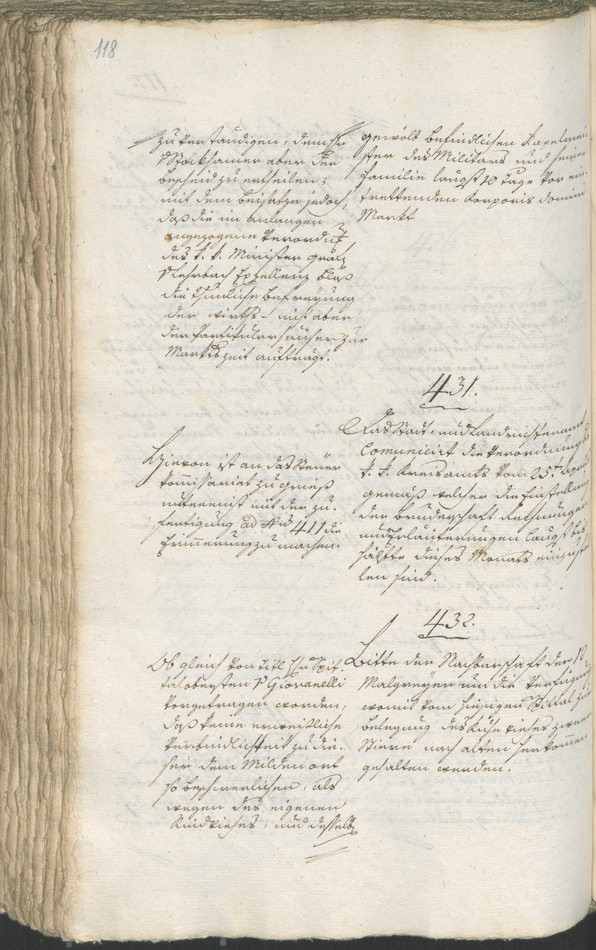 Civic Archives of Bozen-Bolzano - BOhisto Ratsprotokoll 1798 