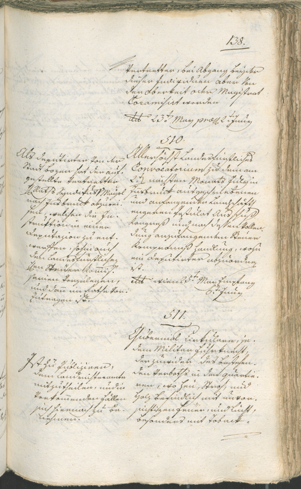 Civic Archives of Bozen-Bolzano - BOhisto Ratsprotokoll 1798 