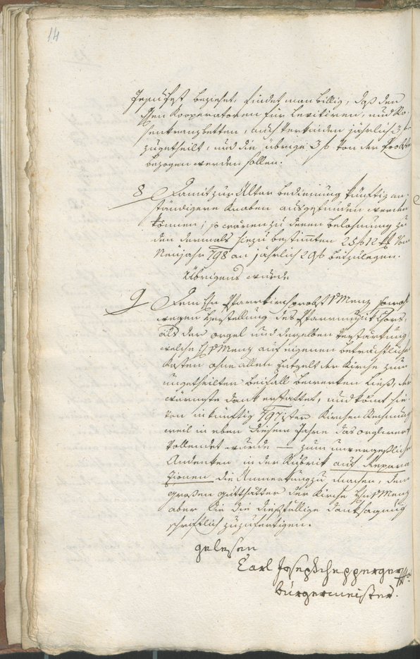 Civic Archives of Bozen-Bolzano - BOhisto Ratsprotokoll 1798 