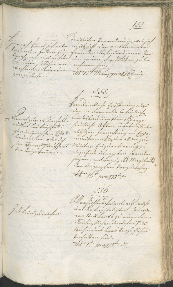 Civic Archives of Bozen-Bolzano - BOhisto Ratsprotokoll 1798 