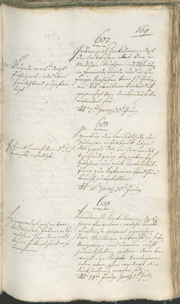 Civic Archives of Bozen-Bolzano - BOhisto Ratsprotokoll 1798 