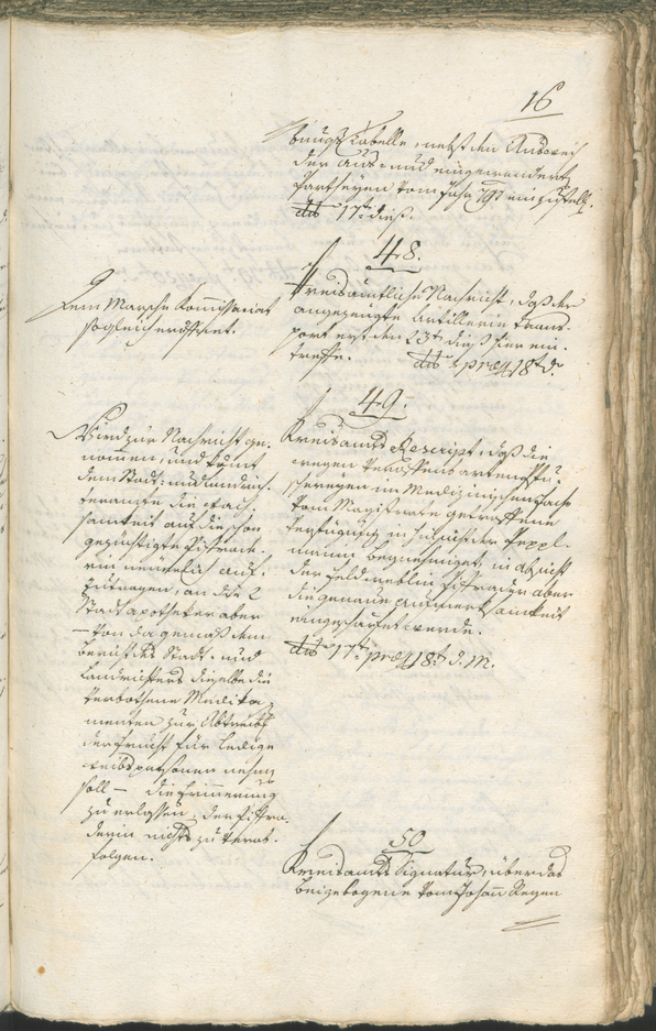 Civic Archives of Bozen-Bolzano - BOhisto Ratsprotokoll 1798 