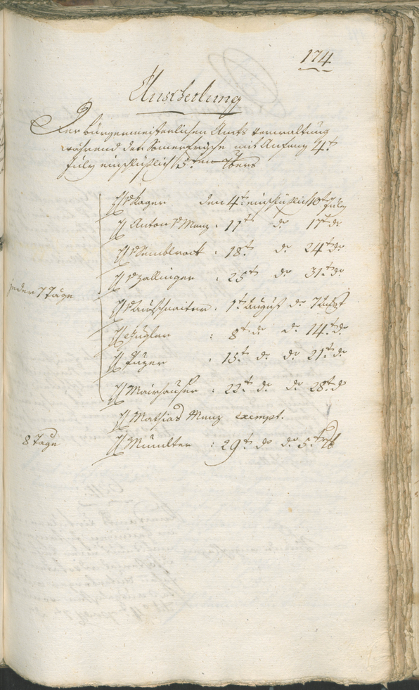 Civic Archives of Bozen-Bolzano - BOhisto Ratsprotokoll 1798 