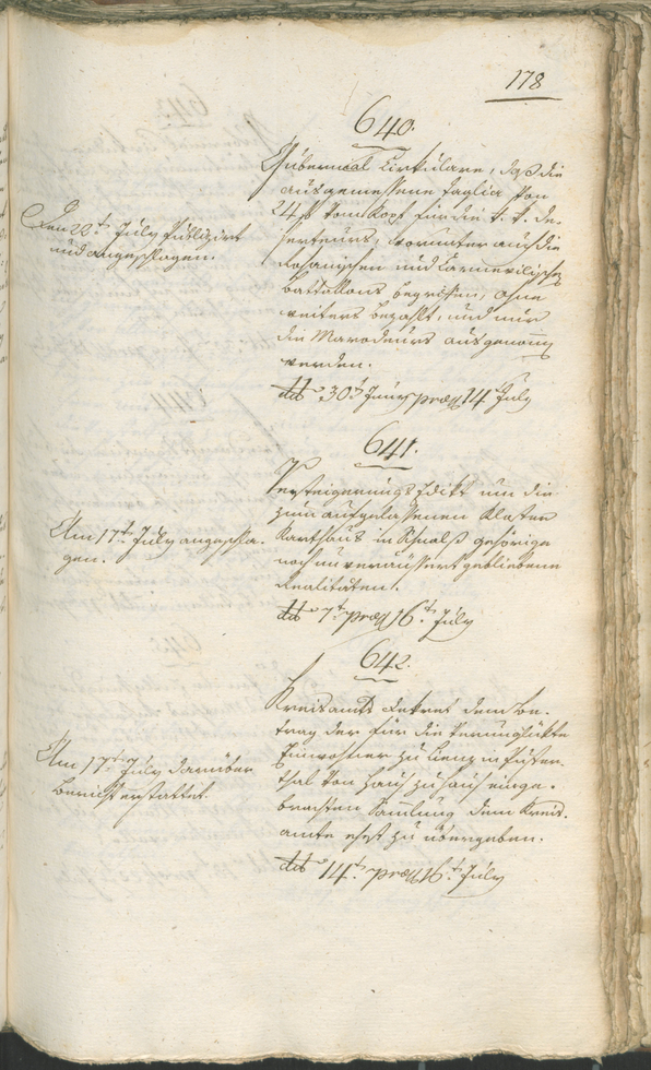 Civic Archives of Bozen-Bolzano - BOhisto Ratsprotokoll 1798 