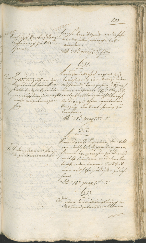 Civic Archives of Bozen-Bolzano - BOhisto Ratsprotokoll 1798 