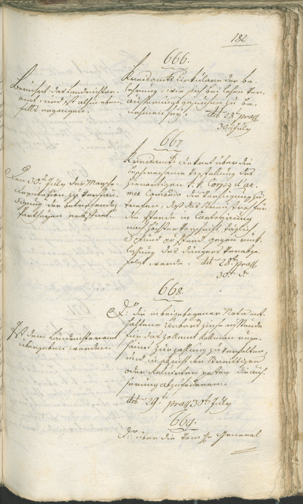 Civic Archives of Bozen-Bolzano - BOhisto Ratsprotokoll 1798 