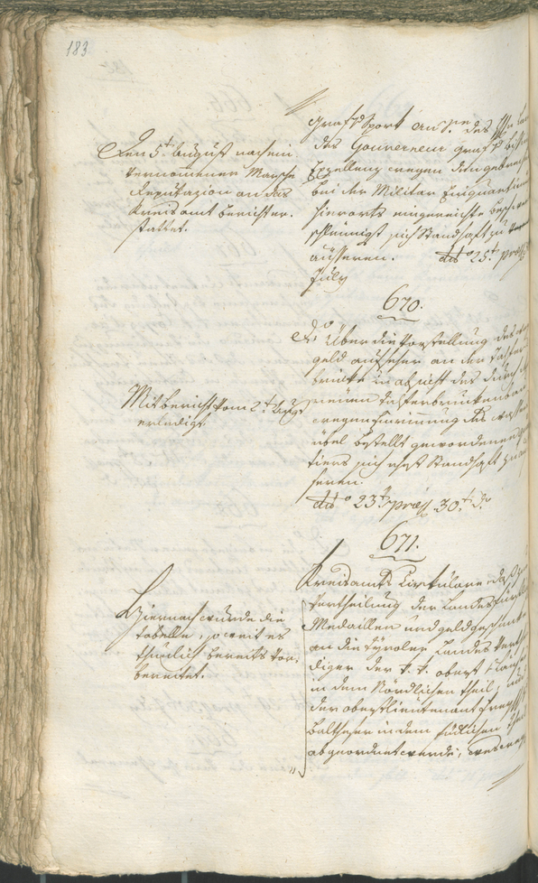 Civic Archives of Bozen-Bolzano - BOhisto Ratsprotokoll 1798 