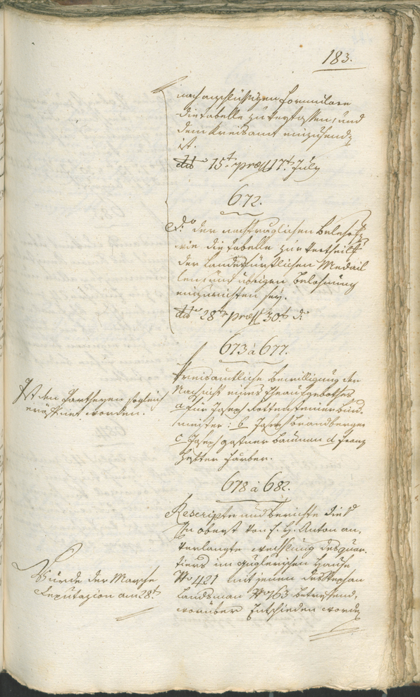 Civic Archives of Bozen-Bolzano - BOhisto Ratsprotokoll 1798 