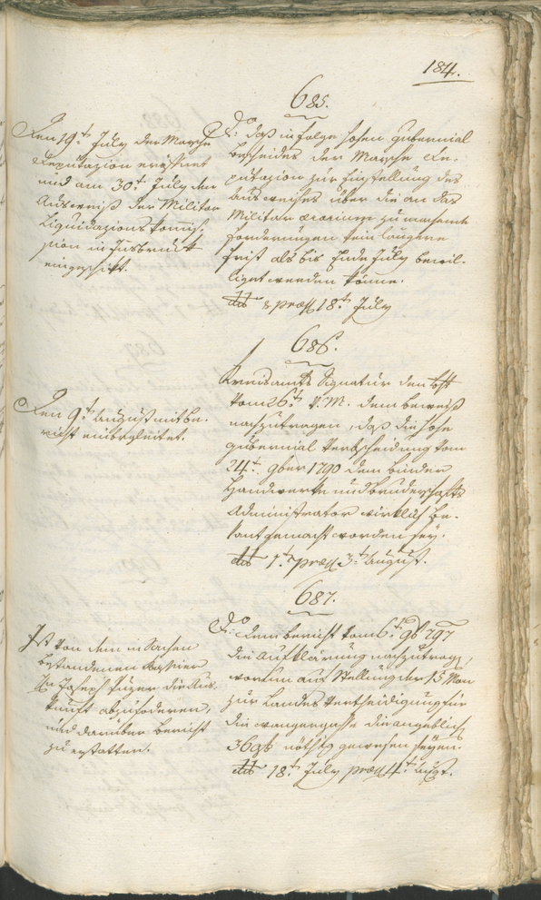 Civic Archives of Bozen-Bolzano - BOhisto Ratsprotokoll 1798 