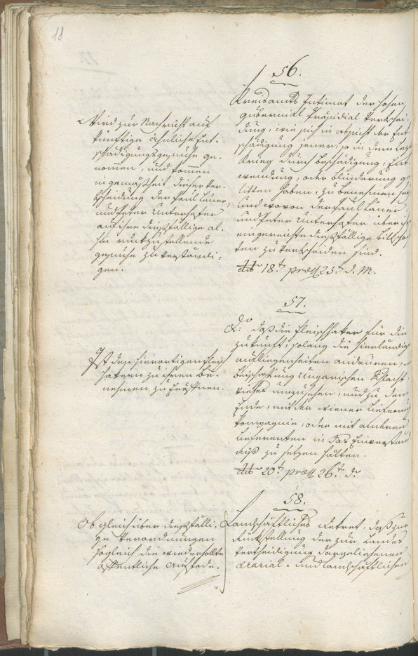 Civic Archives of Bozen-Bolzano - BOhisto Ratsprotokoll 1798 