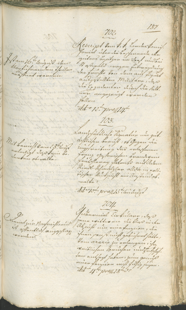 Civic Archives of Bozen-Bolzano - BOhisto Ratsprotokoll 1798 