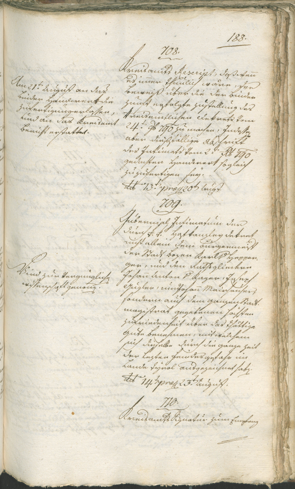 Civic Archives of Bozen-Bolzano - BOhisto Ratsprotokoll 1798 