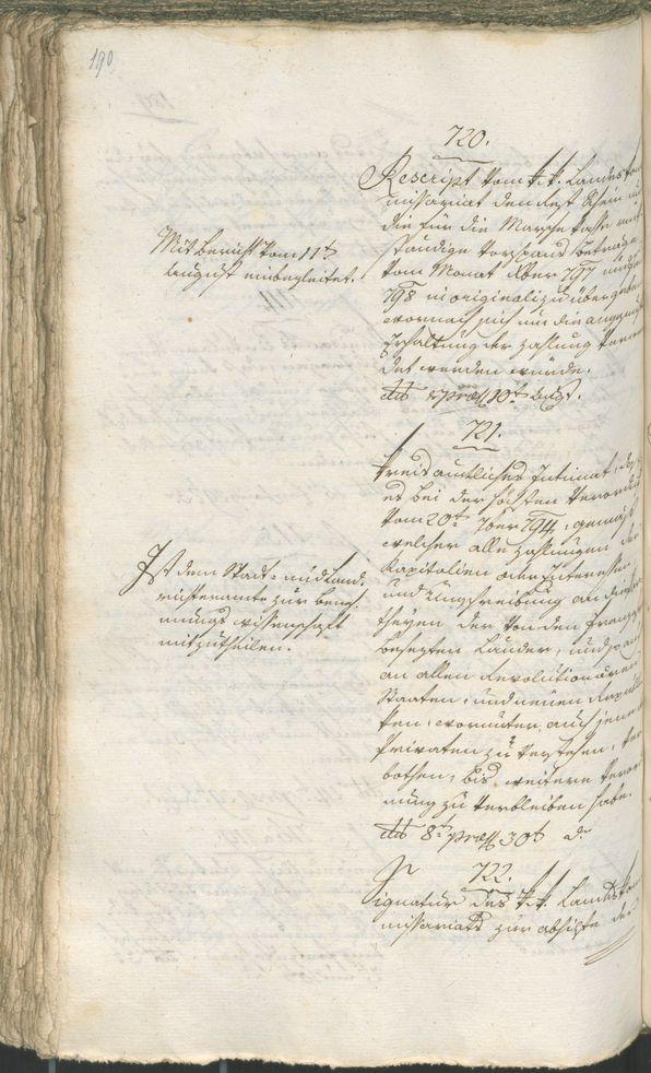 Civic Archives of Bozen-Bolzano - BOhisto Ratsprotokoll 1798 