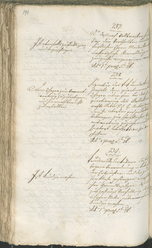 Civic Archives of Bozen-Bolzano - BOhisto Ratsprotokoll 1798 