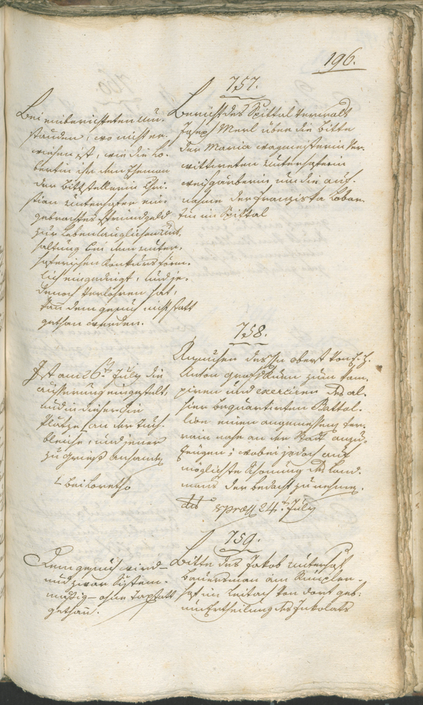 Civic Archives of Bozen-Bolzano - BOhisto Ratsprotokoll 1798 