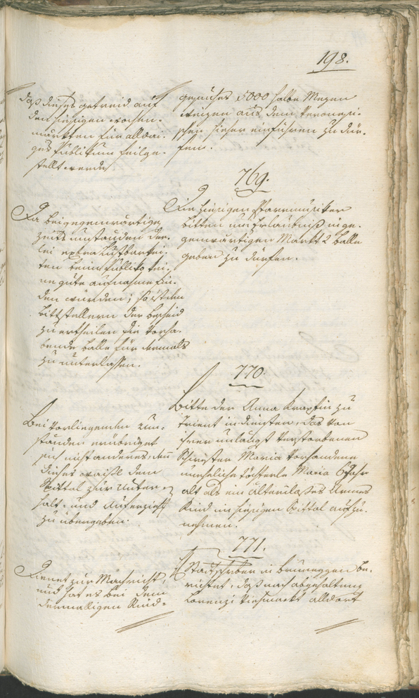 Civic Archives of Bozen-Bolzano - BOhisto Ratsprotokoll 1798 