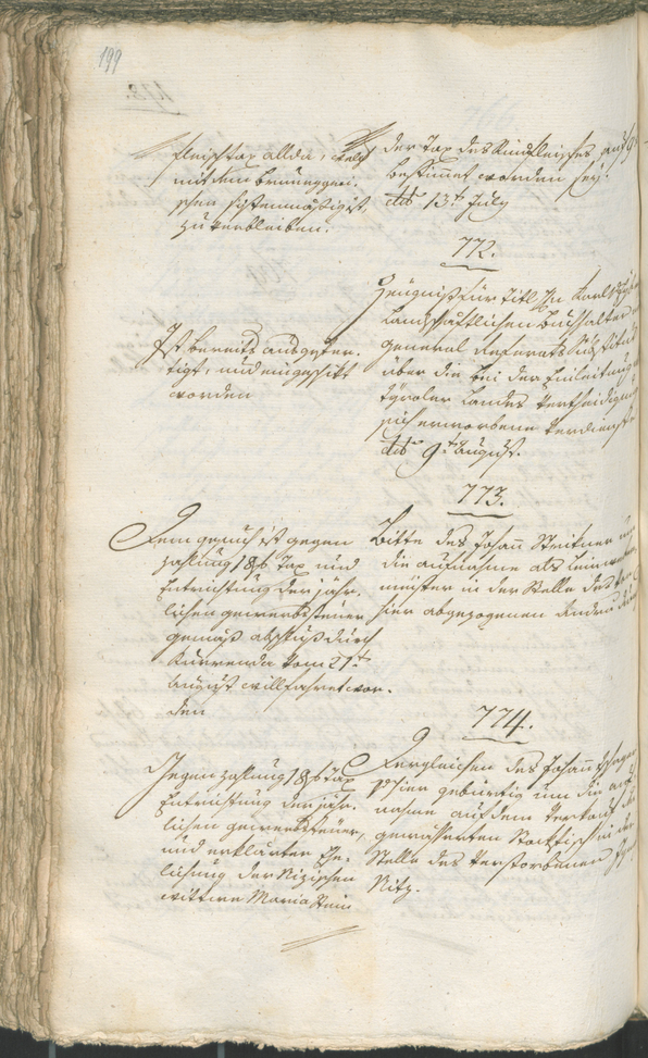 Civic Archives of Bozen-Bolzano - BOhisto Ratsprotokoll 1798 