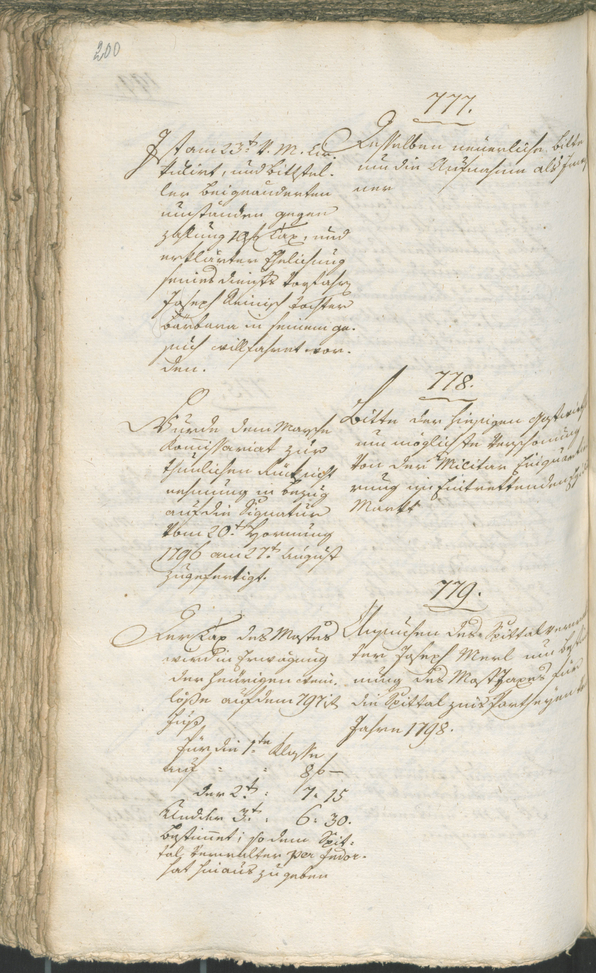 Civic Archives of Bozen-Bolzano - BOhisto Ratsprotokoll 1798 