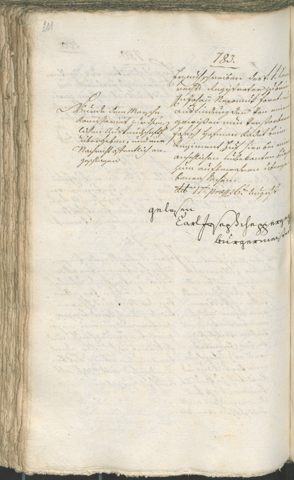 Civic Archives of Bozen-Bolzano - BOhisto Ratsprotokoll 1798 