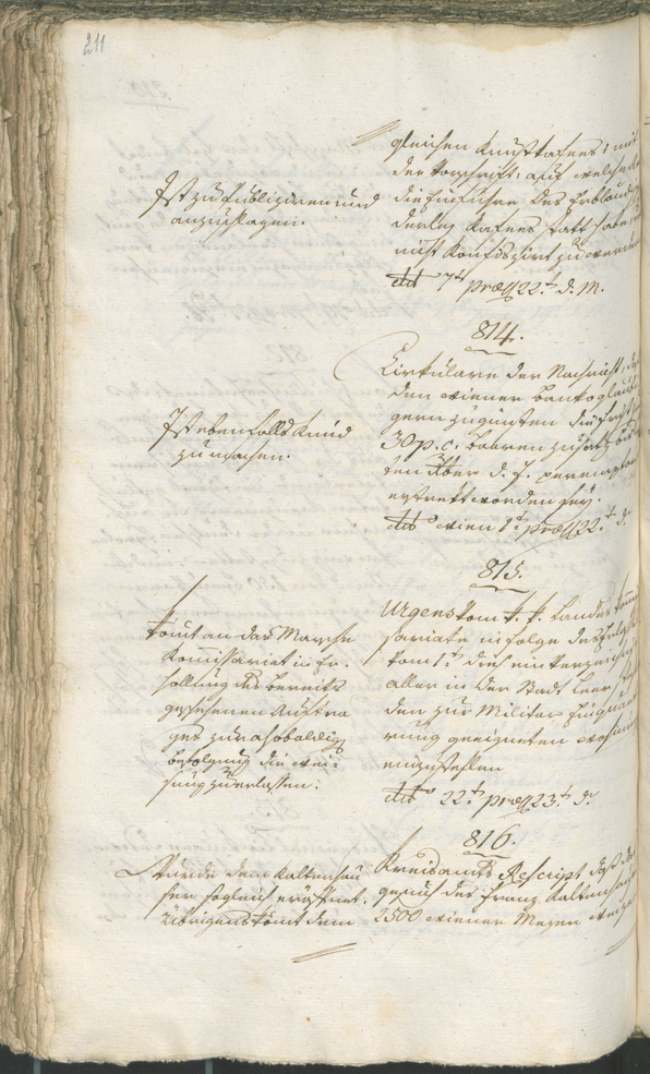 Civic Archives of Bozen-Bolzano - BOhisto Ratsprotokoll 1798 