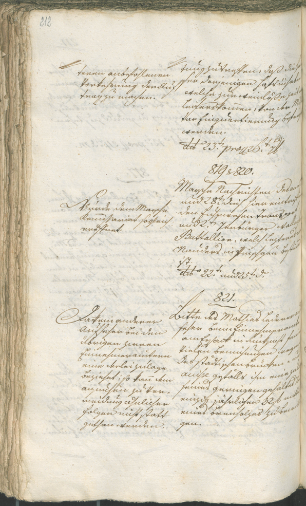 Civic Archives of Bozen-Bolzano - BOhisto Ratsprotokoll 1798 