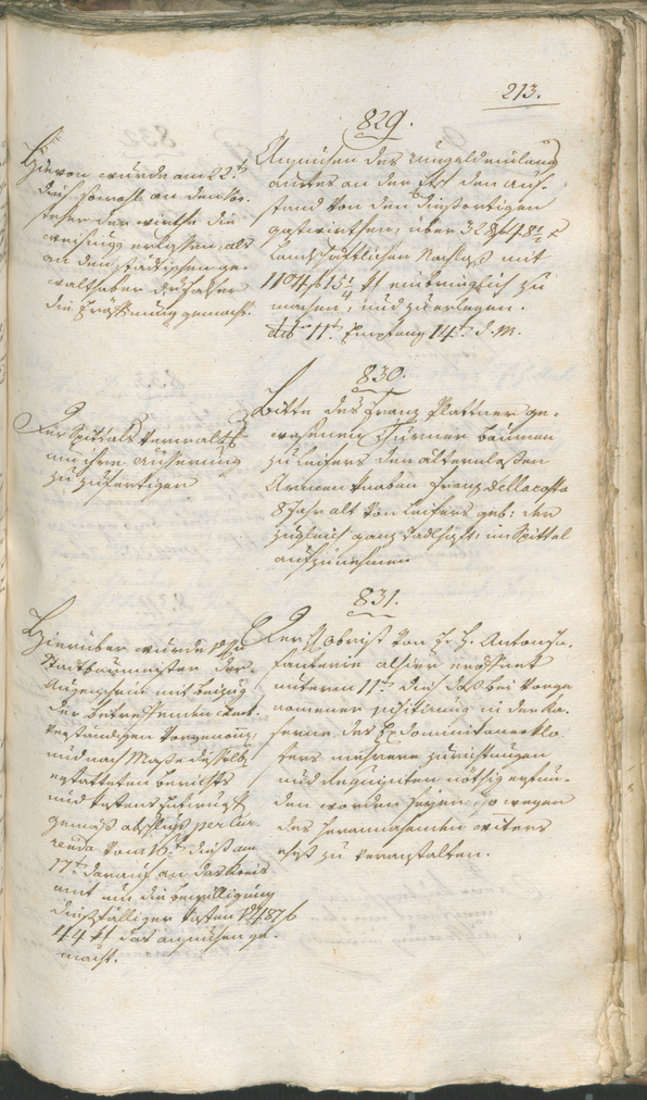 Civic Archives of Bozen-Bolzano - BOhisto Ratsprotokoll 1798 