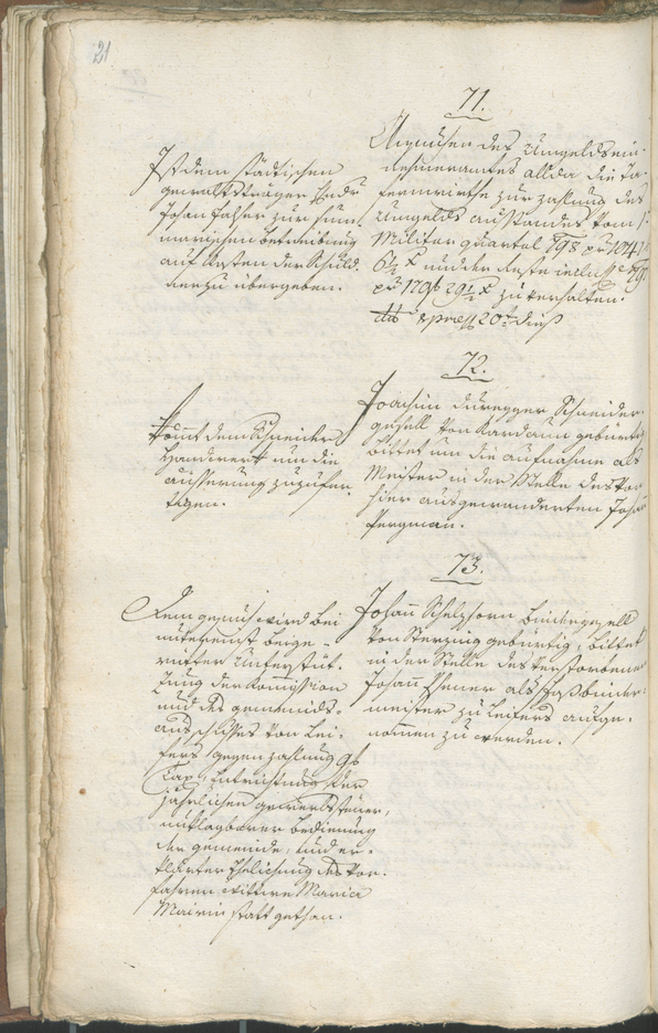 Civic Archives of Bozen-Bolzano - BOhisto Ratsprotokoll 1798 