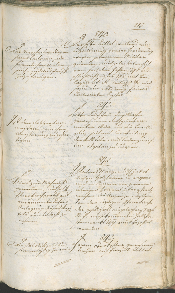 Civic Archives of Bozen-Bolzano - BOhisto Ratsprotokoll 1798 