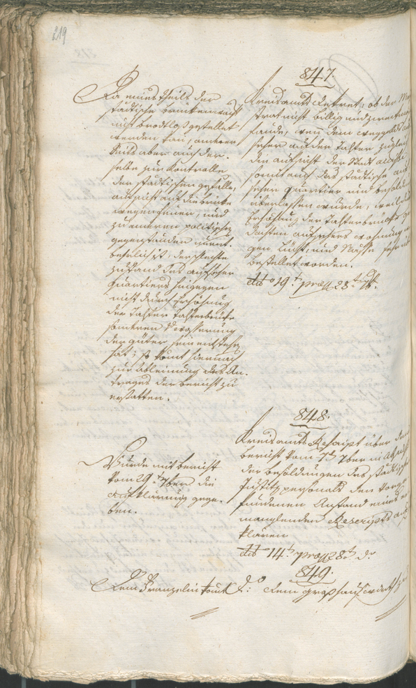 Civic Archives of Bozen-Bolzano - BOhisto Ratsprotokoll 1798 