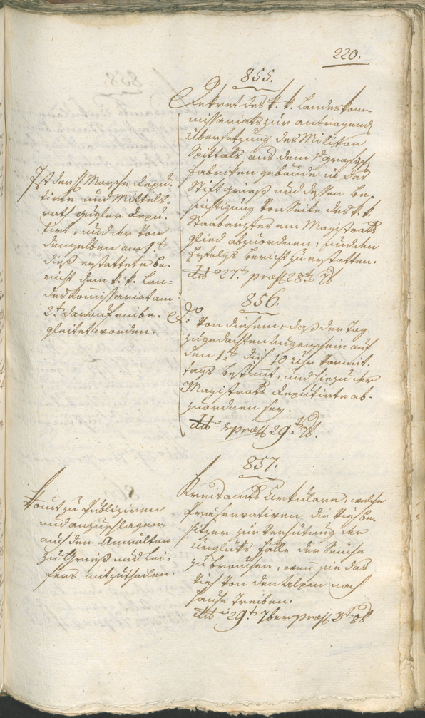 Civic Archives of Bozen-Bolzano - BOhisto Ratsprotokoll 1798 