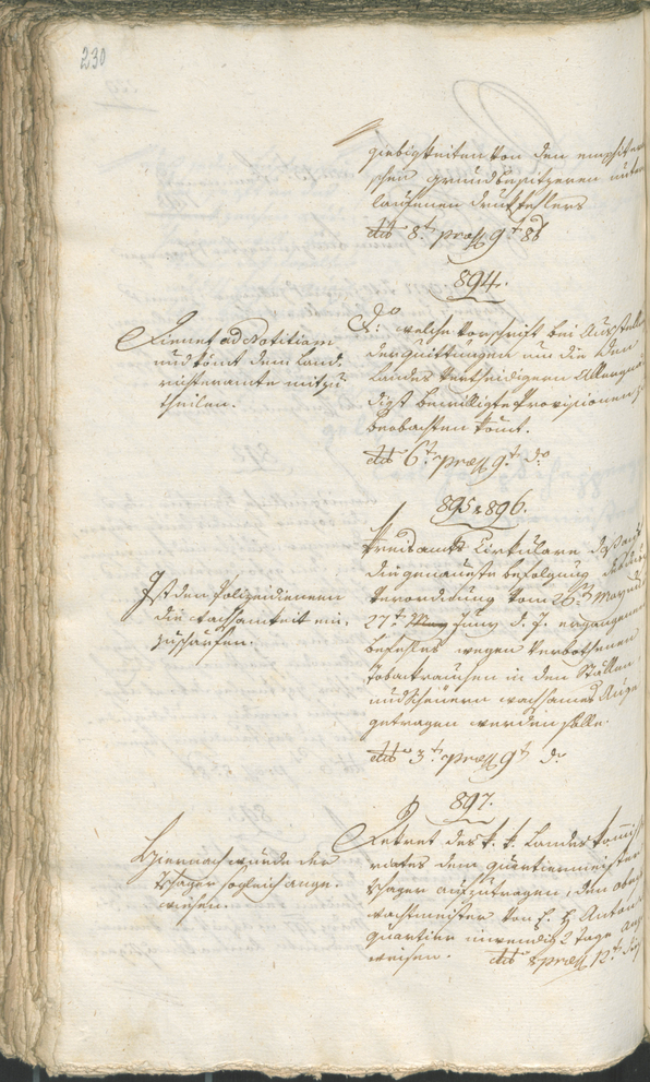 Civic Archives of Bozen-Bolzano - BOhisto Ratsprotokoll 1798 