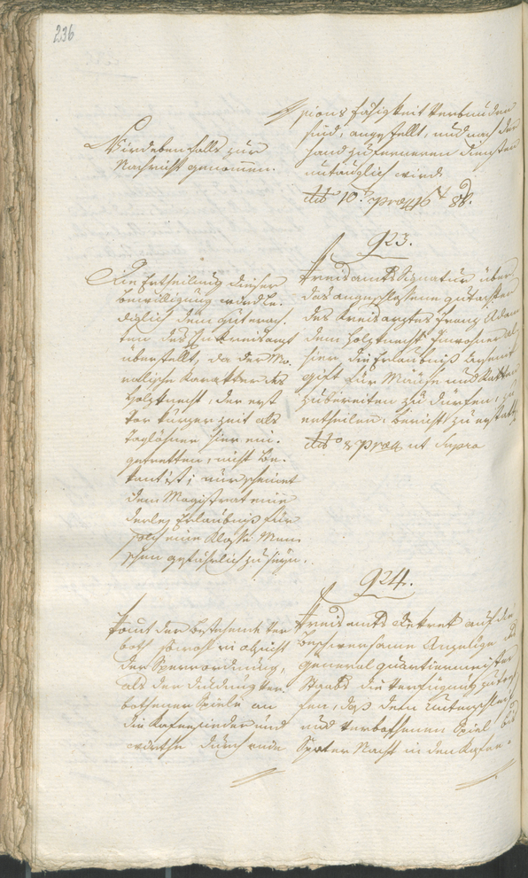 Civic Archives of Bozen-Bolzano - BOhisto Ratsprotokoll 1798 