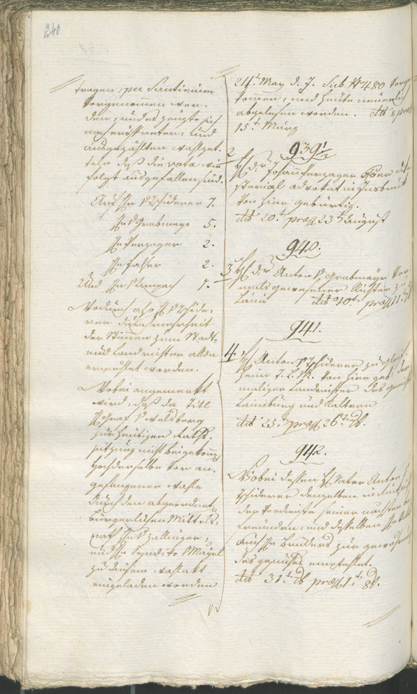 Civic Archives of Bozen-Bolzano - BOhisto Ratsprotokoll 1798 