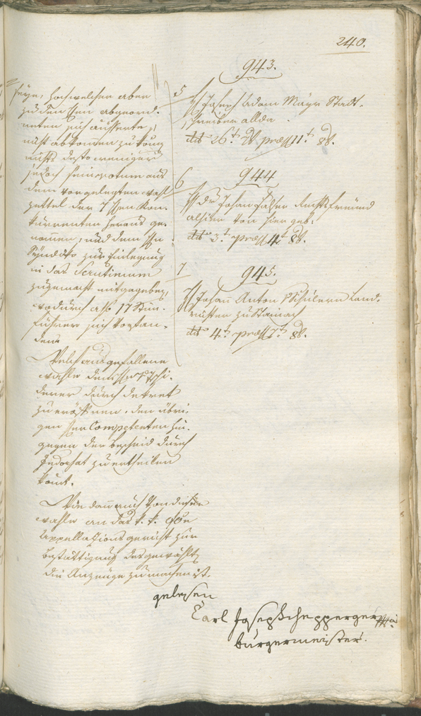 Civic Archives of Bozen-Bolzano - BOhisto Ratsprotokoll 1798 