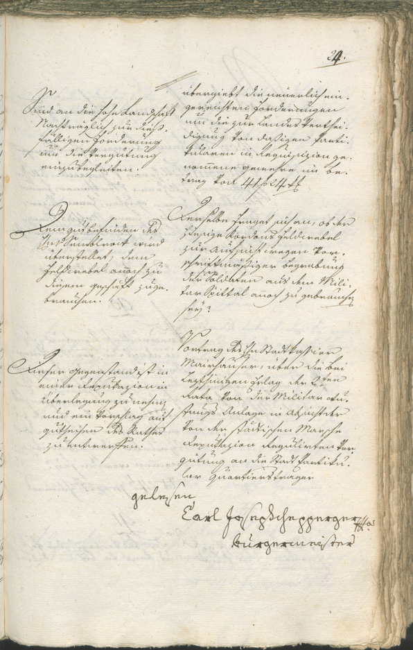 Civic Archives of Bozen-Bolzano - BOhisto Ratsprotokoll 1798 