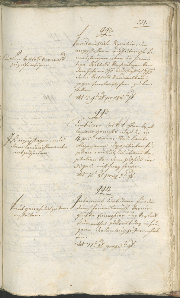 Civic Archives of Bozen-Bolzano - BOhisto Ratsprotokoll 1798 