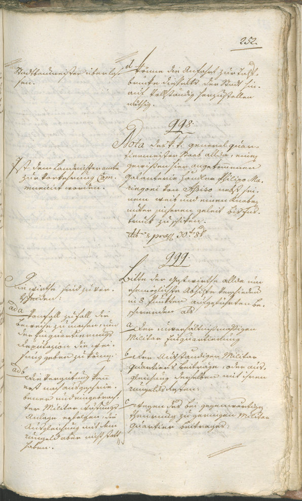 Civic Archives of Bozen-Bolzano - BOhisto Ratsprotokoll 1798 